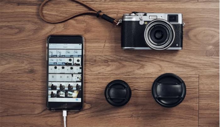 Ilustrasi transfer kamera DSLR ke smartphone. (Doc: fstoppers.com)