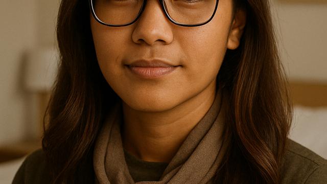 Ilustrasi Model Rambut Chocolate Golden Brown/AI