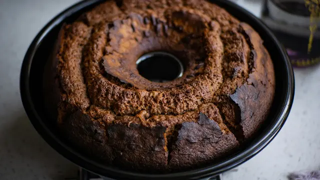 bolu kurma yang manis dan fluffy