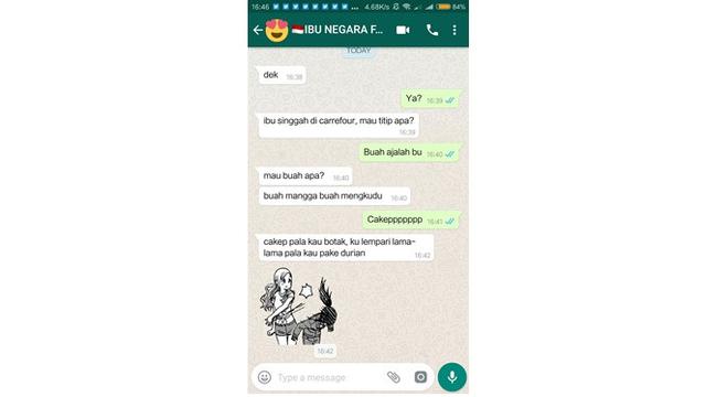 5 Percakapan Chat 'Gagal Pantun' Ini Sukses Bikin Senyum Nyengir