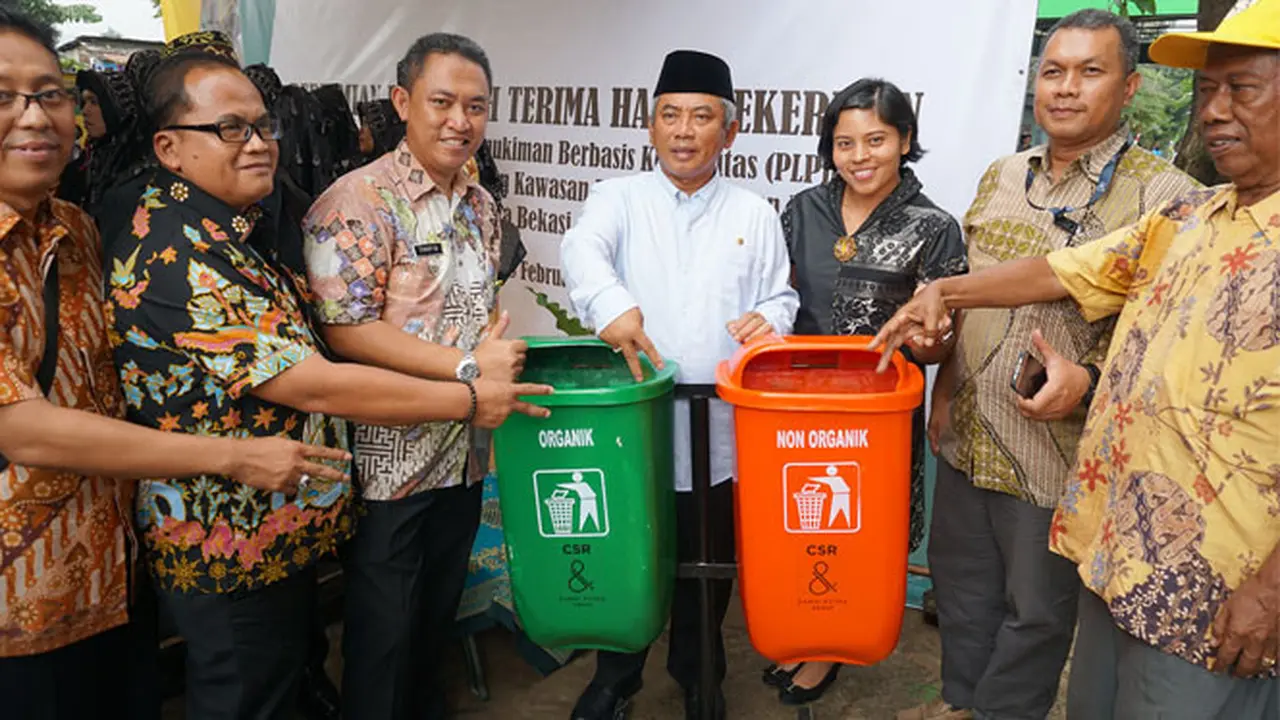 Program CSR Damai Putra Group Untuk Kawasan Bersih & Sehat di Bekasi