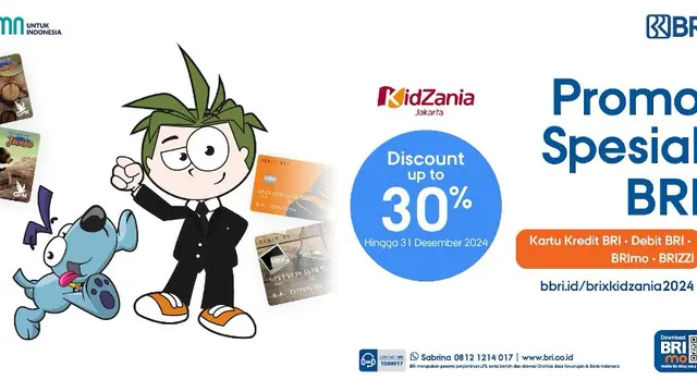Diskon hingga 30 persen di Kidzania Jakarta