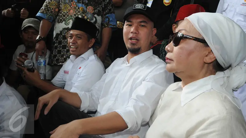 20160602-Dilarang Demo "Tangkap Ahok", Ahmad Dhani & Ratna Sarumpaet Datangi KPK-Jakarta