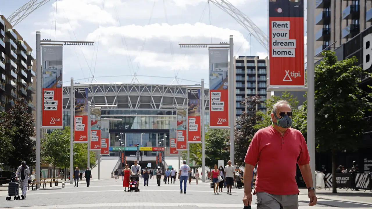 Foto Piala Eropa: Mengintip Stadion Wembley, Venue Terbesar Gelaran Akbar Euro 2020 (Euro 2021), Sebagai Tuan Rumah di Babak Final