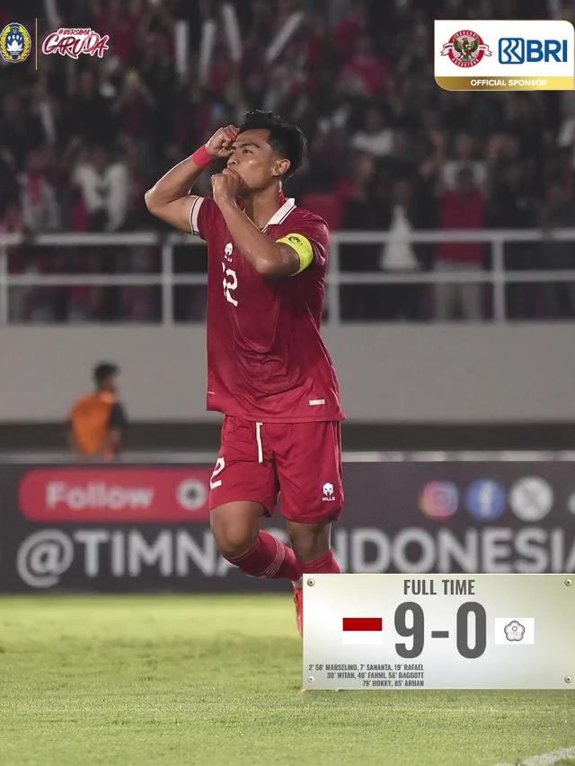 Pratama Arhan Selebrasi Gol untuk Azizah Salsha