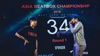 Hookha masuk semi final Asia Beatbox Championship 2018 di Taiwan. Foto : (Istimewa)