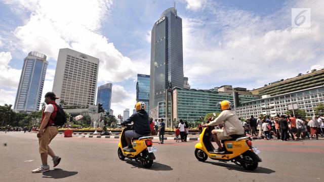 Ditlantas Larang Sepeda  Listrik  Migo Melintas di  Jalan  