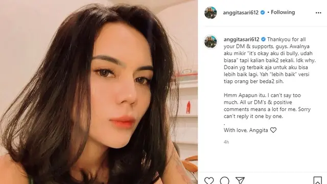Anggita Sari (Foto: Instagram/@anggitasari612)