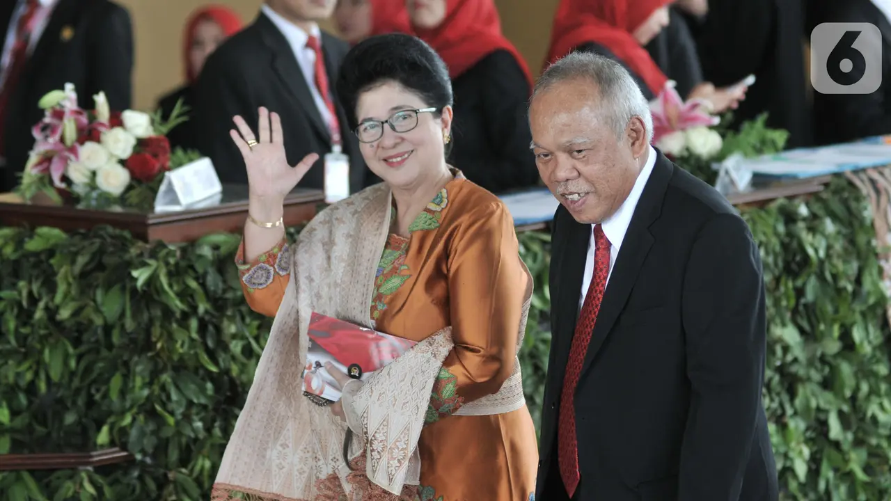 Menteri Kabinet Kerja Jilid I Hadiri Pelantikan Jokowi-Ma'ruf Amin