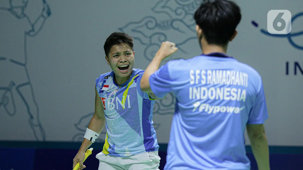 Apriyani/Fadia Lolos ke 8 Besar Indonesia Open