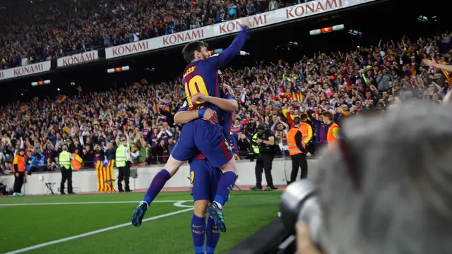 Barcelona Ditahan Real Madrid