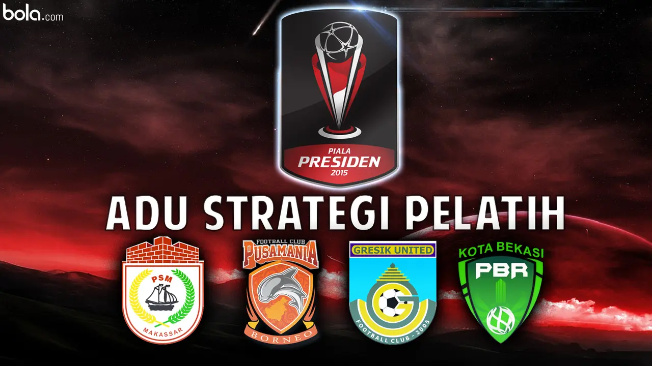 Piala Presiden: Adu Strategi Pelatih Grup D