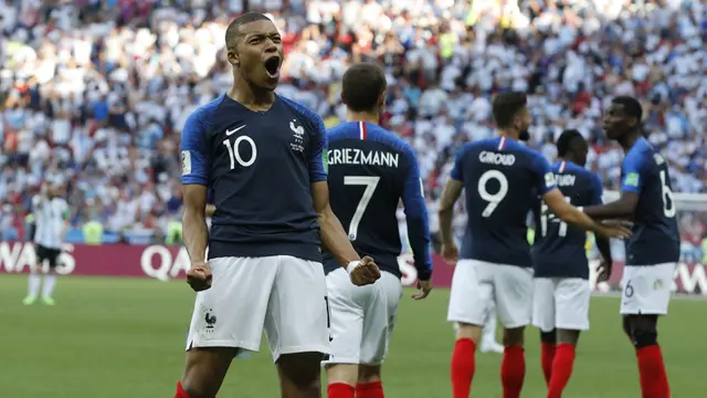 Kylian Mbappe, Piala Dunia 2018