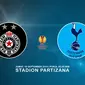 Partizan vs Tottenham Hotspur (Liputan6.com/Ari Wicaksono)