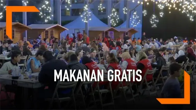 VIDEO: Selama Ramadan, Yayasan Ini Sediakan Makanan Gratis