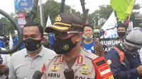 Kapolres Metro Jakarta Pusat, Kombes Pol Heru Novianto  (Foto:Liputan6/ Ady Anugrahadi)