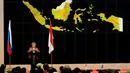 Ketua Majelis Federasi Rusia, Valentina Ivanovka Matviyeko saat memberikan sambutan di Gedung DPD RI, Senayan, Jakarta, Rabu (12/11/2014). (Liputan6.com/Andrian M Tunay)