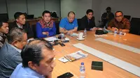 PSSI menggelar rapat Exco membahas perkembangan sepak bola Indonesia (Liputan6.com / Helmi Fithriansyah)