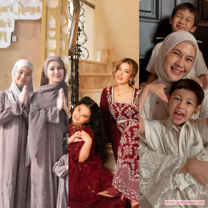 Ayu Ting Ting hingga Tasya Farasya, Potret Hangat Ibu Tunggal dan Anak Selebriti Rayakan Lebaran