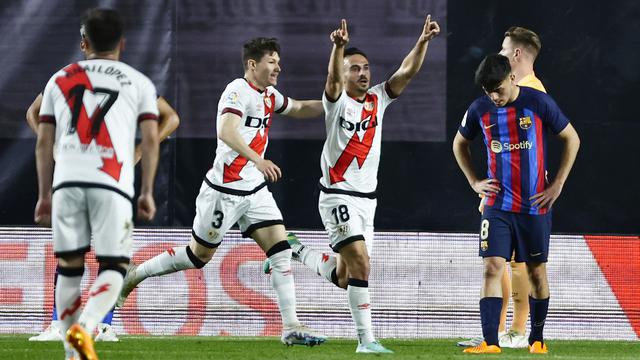 Foto: Ikuti Jejak Real Madrid, Barcelona Tumbang di Markas Rayo Vallecano