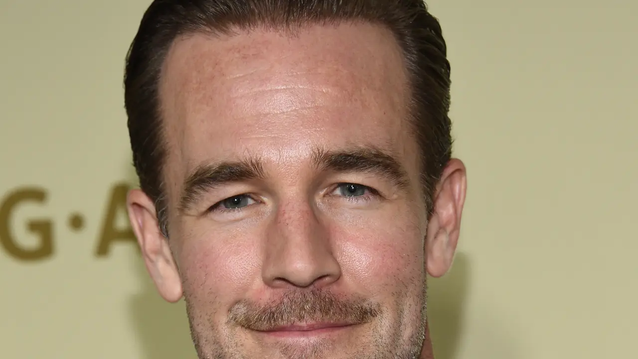 James Van Der Beek pada 2017. (CHRIS DELMAS / AFP)