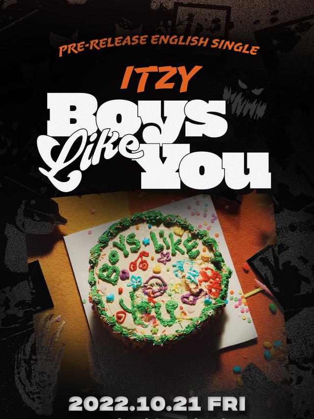 Pre-Release English Single ITZY 'Boys Like You'