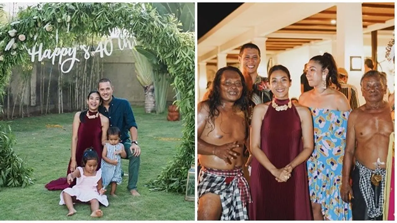 Momen Ulang Tahun ke-40 Happy Salma, Mewah dan Ada Tari Kecak