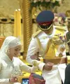 Resepsi pernikahan yang disebut Majlis Istiadat Bersanding Pengantin Diraja  berlangsung di Istana Nurul Iman. Kini Anisha pun memiliki gelar putri Brunei setelah resmi menikah dengan Pangeran Mateen. [@support.anishaik/RTBGO]