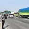 Lokasi kejadian kecelakaan di Jalur Pantura Indramayu, Jawa Barat, Minggu (12/7/2026). (Dok. Antara)