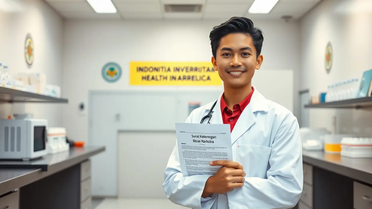 cara buat surat bebas narkoba