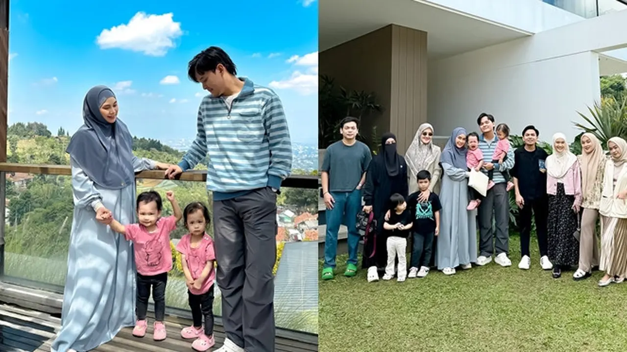7 Potret Anisa Rahma Liburan ke Lembang Bareng Keluarga dan Geng Butterfly