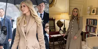 Ivanka Trump dan Tiffany Trump curi perhatian jelang pelantikan Presiden AS. Kedua putri Donald Trump itu tampil bergaya di detik-detik pelantikan sang ayah sebagai presiden AS [(@oscardelarenta @tiffany_trump]