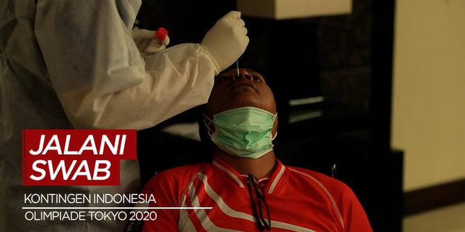 VIDEO: Kontingen Indonesia Jalani PCR Test Jelang Keberangkatan ke Olimpiade Tokyo 2020
