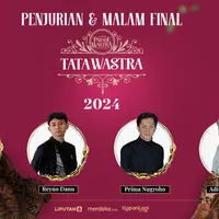 Setelah melewati seleksi yang ketat, terpilih 4 finalis Tata Wastra yang akan berlomba menampilkan hasil rancangan terbaik mereka dengan menggunakan kain batik dari 4 daerah seperti Taliabu, Trenggalek, Karawang dan Paser.