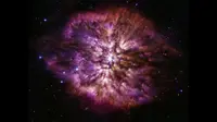 NASA Tangkap Gambar Bintang Sebelum Meledak. (Sumber: webbtelescope.org dan Daily Star)