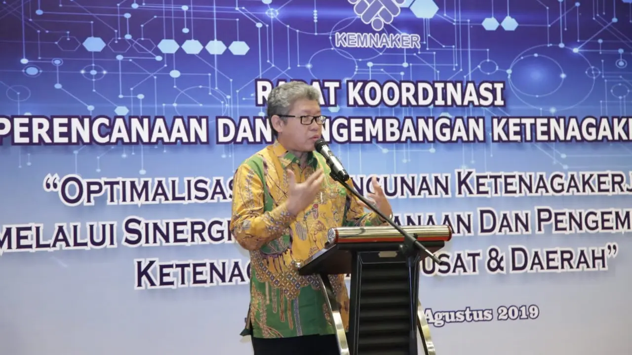 Kemnaker Sinergikan Perencanaan dan Pengembangan Ketenagakerjaan Tingkat Pusat dan Daerah