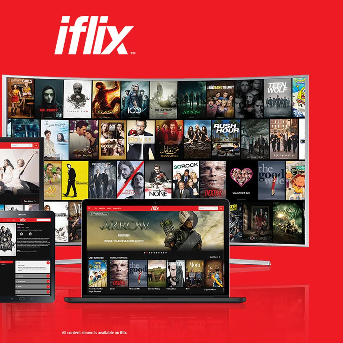 Aplikasi Streaming Film Legal salah satunya iFlix