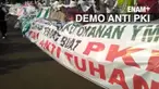 Aksi unjuk rasa yang diikuti gabungan ormas Islam dan purnawirawan TNI, digelar di depan Istana Merdeka