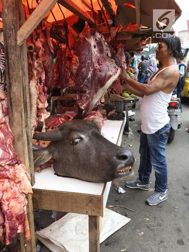 Pedagang Daging Musiman Menjamur