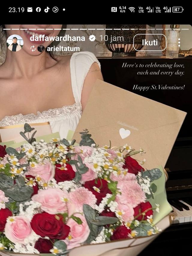 6 Bukti Kedekatan Ariel Tatum dan Daffa Wardhana, Dikabarkan Punya Hubungan Spesial