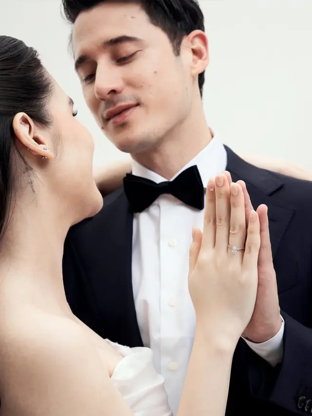6 Gaya Pemotretan Steffi Zamora dan Nino Fernandez Pakai Busana Pengantin, Bikin Publik Penasaran