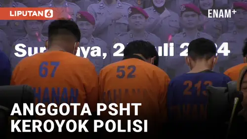VIDEO: 13 Anggota PSHT Ditetapkan Jadi Tersangka Pengeroyokan Polisi