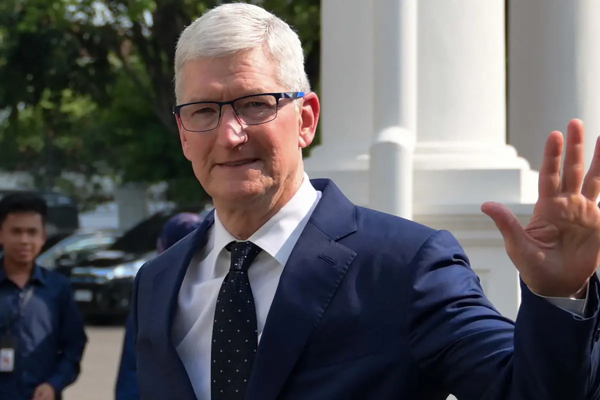 CEO Apple Tim Cook Datangi Istana Kepresidenan