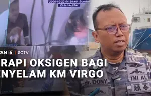 Penyelam KM Virgo Jalani Terapi Oksigen Hiperbarik Usai 14 Hari Operasi