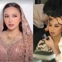 Intip detail makeup Mahalini Raharja di momen tasyakuran 7 bulanan (@dhirmanputra)