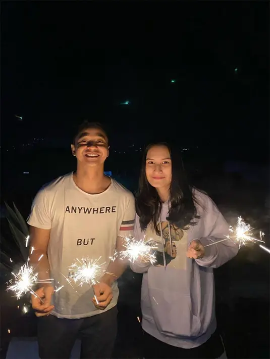 Angbeen Rishi dan Adly Fairuz (Instagram/adlyfairuz)