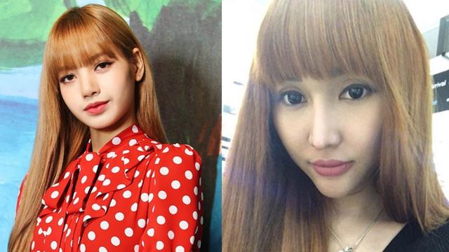 Gaya Lucinta Luna Mirip BLACKPINK (sumber: instagram/lucintaluna/lalalalisa_m)