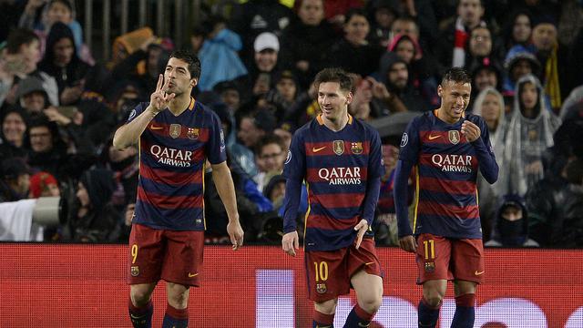 Lionel Messi, Luis Suarez, dan Neymar