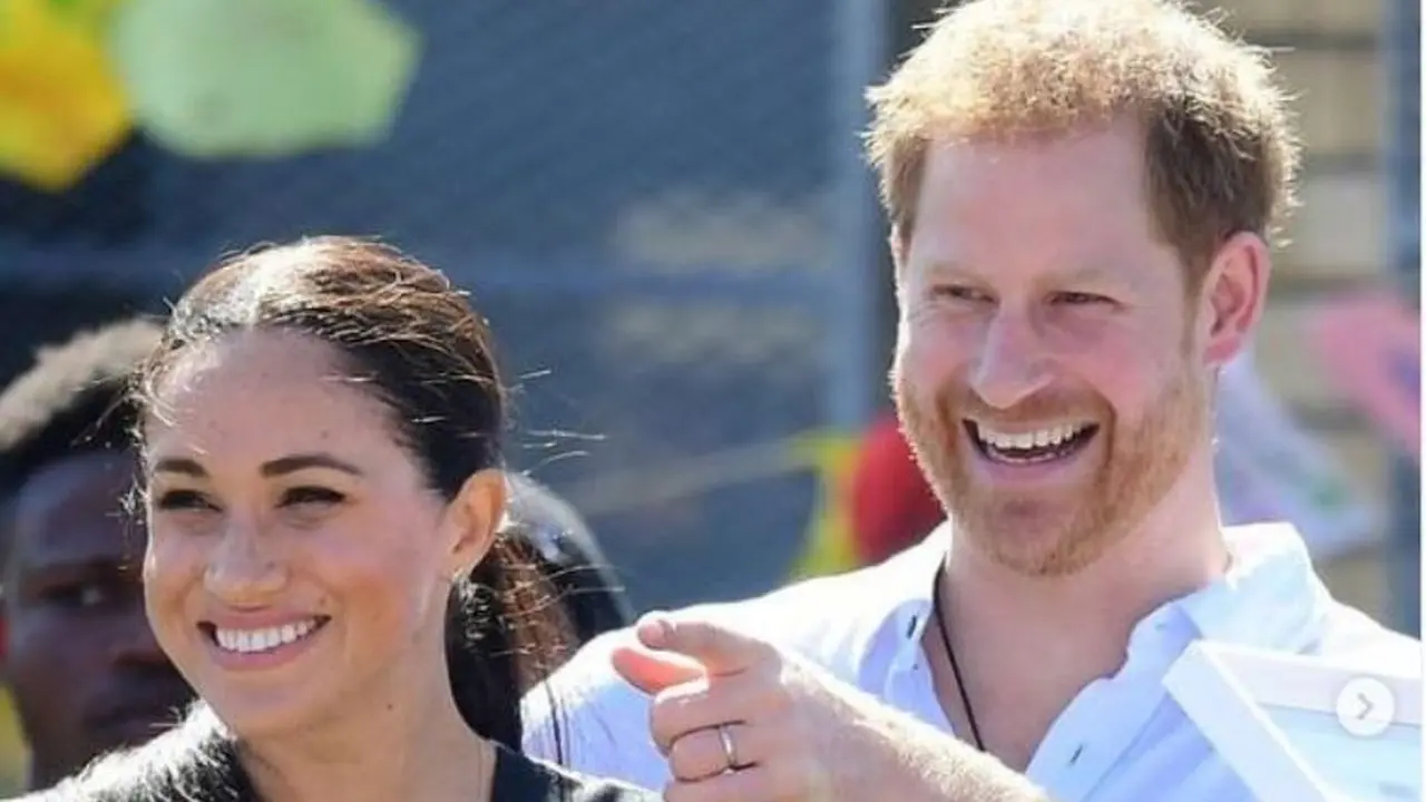 Meghan Markle bersama Pangeran Harry