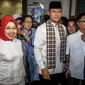 Sylviana Murni dan Agus Harimurti Yudhoyono. (Liputan6.com/Faizal Fanani)